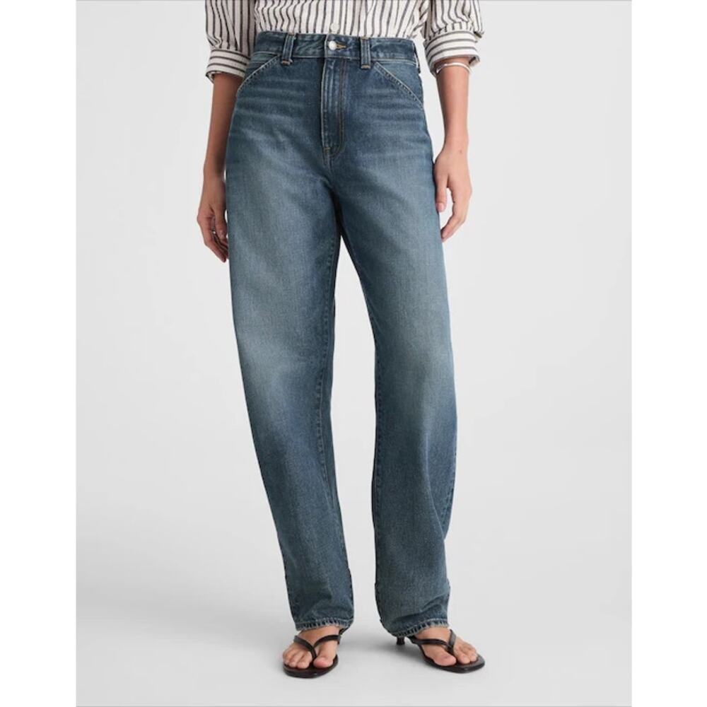 Madewell The Ballon Jean Women’s 27 Greendale Wash Blue NW243